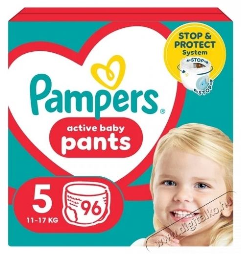 PAMPERS Pants Junior 5 (96 db) - Mega Box Sz&eacute;ps&eacute;g&aacute;pol&aacute;s / Eg&eacute;szs&eacute;g - Baba mama term&eacute;k - Egy&eacute;b baba mama term&eacute;k - 537946