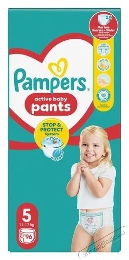 PAMPERS Pants Junior 5 (96 db) - Mega Box Sz&eacute;ps&eacute;g&aacute;pol&aacute;s / Eg&eacute;szs&eacute;g - Baba mama term&eacute;k - Egy&eacute;b baba mama term&eacute;k - 537946