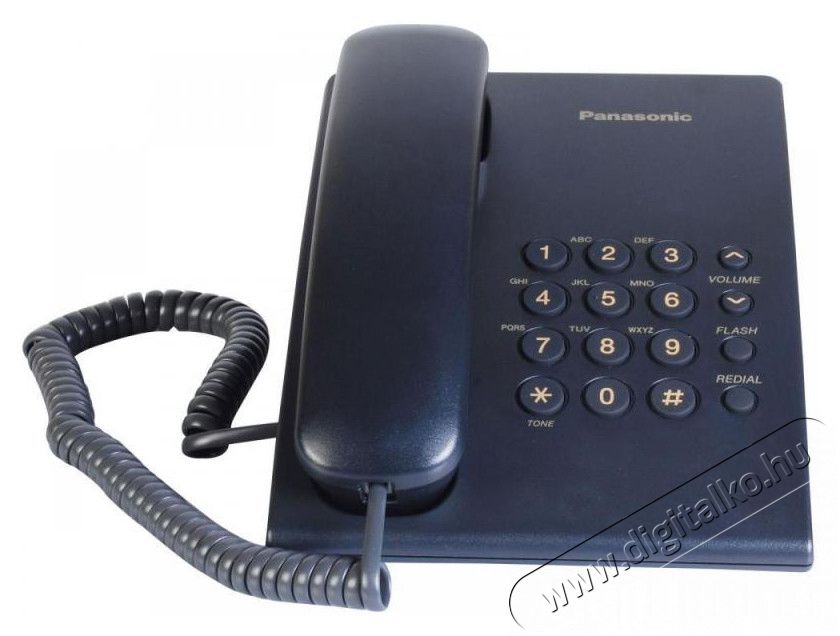 PANASONIC KX-TS500HGB vezet&eacute;kes telefon Mobil / Kommunik&aacute;ci&oacute; / Smart - Vezet&eacute;kes telefon / fax - 291476