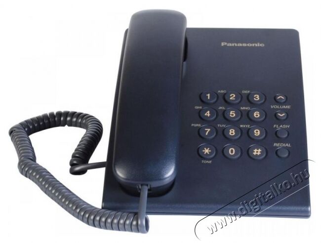 PANASONIC KX-TS500HGB vezet&eacute;kes telefon Mobil / Kommunik&aacute;ci&oacute; / Smart - Vezet&eacute;kes telefon / fax - 291476