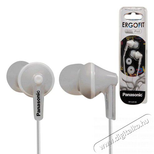 PANASONIC RP-HJE125 (RP-HJE125E-W) f&uuml;lhallgat&oacute; - feh&eacute;r Audio-Video / Hifi / Multim&eacute;dia - F&uuml;l &eacute;s Fejhallgat&oacute;k - F&uuml;lhallgat&oacute; - 294012