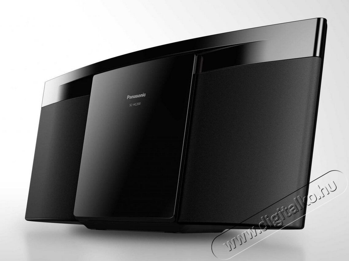 PANASONIC SC-HC200EG-K fekete Mikro HiFi Audio-Video / Hifi / Multim&eacute;dia - Hifi - Sztere&oacute; - Mikro-, mini hifi rendszer - 339625