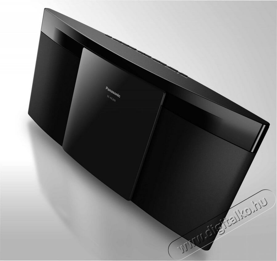 PANASONIC SC-HC200EG-K fekete Mikro HiFi Audio-Video / Hifi / Multim&eacute;dia - Hifi - Sztere&oacute; - Mikro-, mini hifi rendszer - 339625