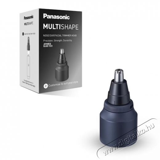 PANASONIC ER-CNT1 MultiShape fej, orr/f&uuml;l/arc hajv&aacute;g&aacute;shoz, v&aacute;kuum, moshat&oacute;, v&eacute;dősapka, kompatibilis az ER-CKL2/CKL1/CKN2/CKN1/CBL1/CBN1 modellekkel. Sz&eacute;ps&eacute;g&aacute;pol&aacute;s / Eg&eacute;szs&eacute;g - Szőrtelen&iacute;tő / borotva - F&eacute;rfi szőrtelen&iacute;tő kieg&eacute;sz&iacute;tő - 537183