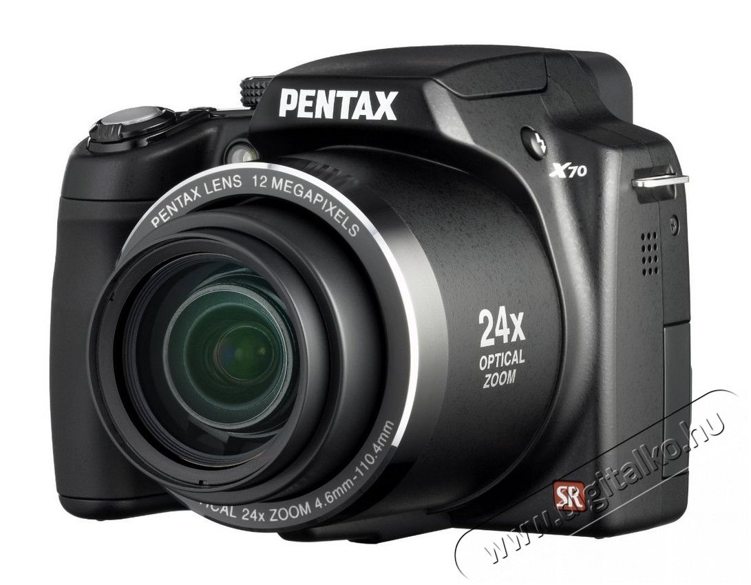 Pentax Optio X70 F&eacute;nyk&eacute;pezőg&eacute;p / kamera - Ultrazoom f&eacute;nyk&eacute;pezőg&eacute;p - K&ouml;zepes m&eacute;retű - 252039