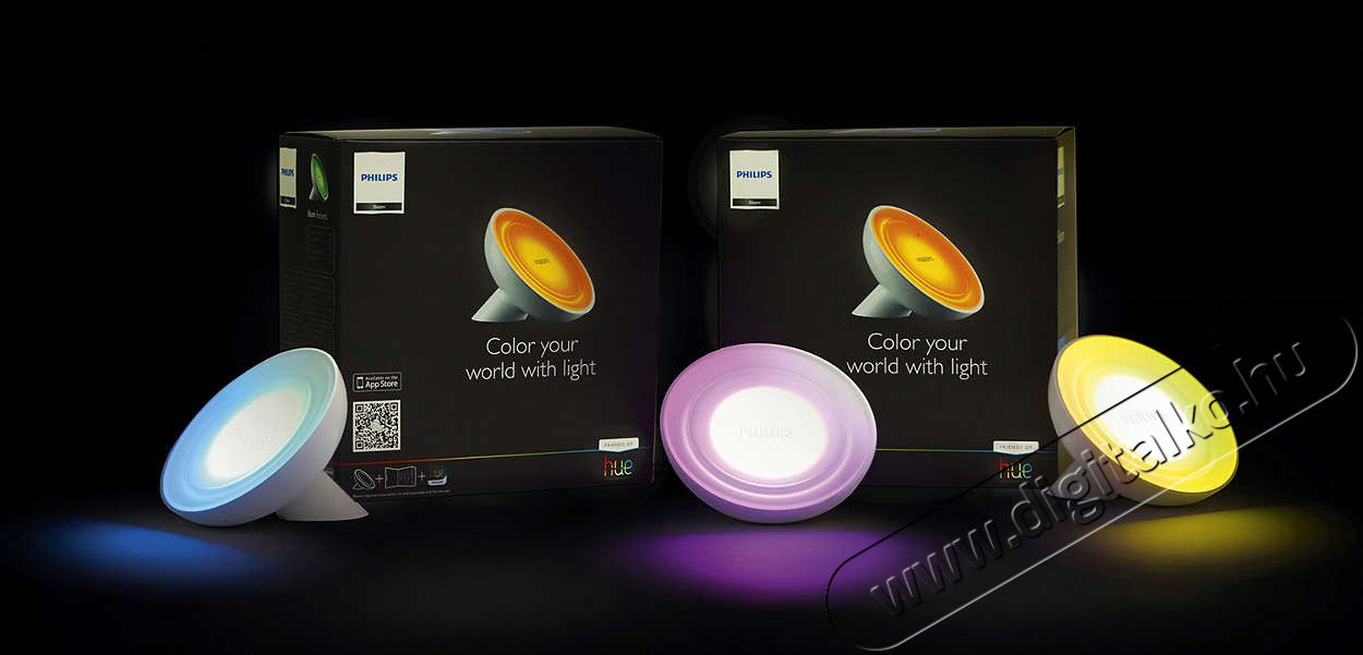 PHILIPS 7299760PH Hue Bloom asztali l&aacute;mpa H&aacute;ztart&aacute;s / Otthon / K&uuml;lt&eacute;r - Vil&aacute;g&iacute;t&aacute;s / elektromoss&aacute;g - Asztali l&aacute;mpa - 301309