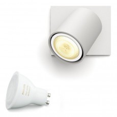 PHILIPS Runner HUE GU10 5,5W kieg&eacute;sz&iacute;tő fali szpot l&aacute;mpa feh&eacute;r 5309031P8 H&aacute;ztart&aacute;s / Otthon / K&uuml;lt&eacute;r - Vil&aacute;g&iacute;t&aacute;s / elektromoss&aacute;g - Fali / mennyezeti l&aacute;mpa - 351416