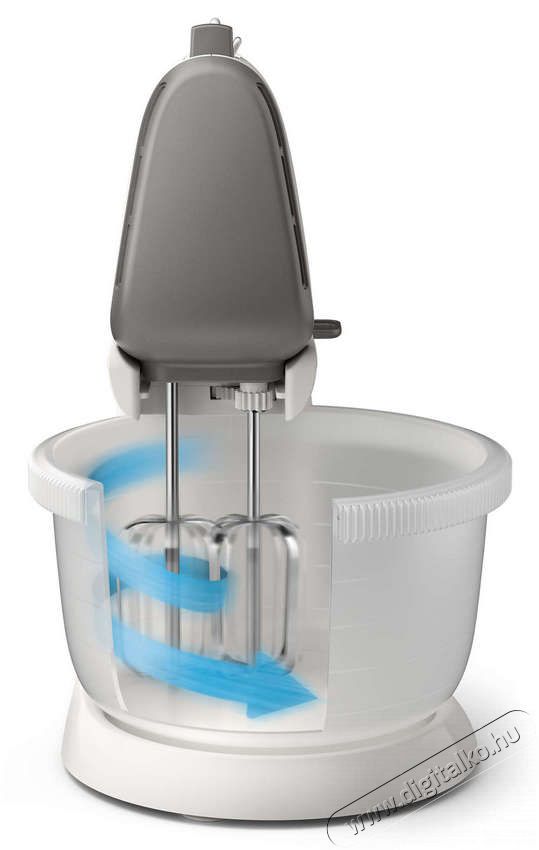 PHILIPS HR3745/00 Viva Collection t&aacute;las mixer Konyhai term&eacute;kek - Konyhai kisg&eacute;p (elők&eacute;sz&iacute;t&eacute;s / feldolgoz&aacute;s) - T&aacute;las mixer - 318470