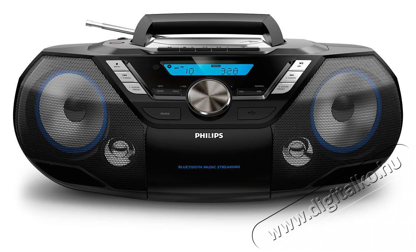 PHILIPS AZB798T/12 hordozhat&oacute; CD-s r&aacute;di&oacute; Audio-Video / Hifi / Multim&eacute;dia - R&aacute;di&oacute; / &oacute;r&aacute;s r&aacute;di&oacute; - Hordozhat&oacute;, zseb-, t&aacute;ska r&aacute;di&oacute; - 350639