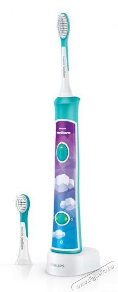 PHILIPS HX6322/04 Sonicare for Kids sz&oacute;nikus gyerek fogkefe Sz&eacute;ps&eacute;g&aacute;pol&aacute;s / Eg&eacute;szs&eacute;g - Sz&aacute;j / fog &aacute;pol&aacute;s - Elektromos fogkefe - 301167