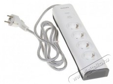 PHILIPS SPN7040WA/58 T&uacute;lfesz&uuml;lts&eacute;gv&eacute;dő eloszt&oacute; H&aacute;ztart&aacute;s / Otthon / K&uuml;lt&eacute;r - Vil&aacute;g&iacute;t&aacute;s / elektromoss&aacute;g - H&aacute;l&oacute;zati eloszt&oacute; / hosszabb&iacute;t&oacute; / adapter - 384147