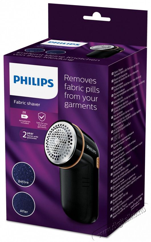 PHILIPS GC026/80 BOHOLYTALAN&Iacute;T&Oacute; TEXTILBOROTVA H&aacute;ztart&aacute;s / Otthon / K&uuml;lt&eacute;r - Lak&aacute;sfelszerel&eacute;s - Textilborotva - 467551