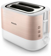 PHILIPS HD2638/11 Viva Collection r&oacute;zsasz&iacute;n-feh&eacute;r 2 szeletes keny&eacute;rpir&iacute;t&oacute; Konyhai term&eacute;kek - Konyhai kisg&eacute;p (s&uuml;t&eacute;s / főz&eacute;s / hűt&eacute;s / &eacute;telk&eacute;sz&iacute;t&eacute;s) - Keny&eacute;rpir&iacute;t&oacute; - 496761