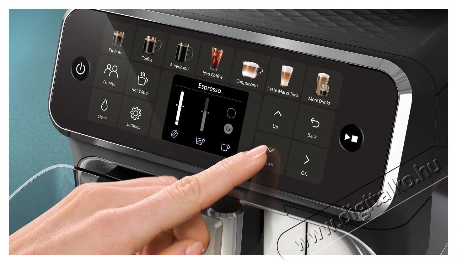 PHILIPS Series 4400 LatteGo EP4446/70 Automata k&aacute;v&eacute;főző Konyhai term&eacute;kek - K&aacute;v&eacute;főző / k&aacute;v&eacute;&ouml;rlő / kieg&eacute;sz&iacute;tő - Automata k&aacute;v&eacute;főző - 499767