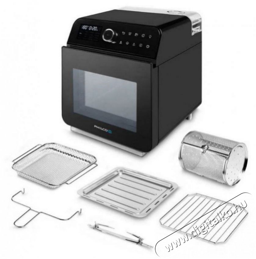 Philco PHAO 1015 Forr&oacute;levegős fritőz Konyhai term&eacute;kek - Konyhai kisg&eacute;p (s&uuml;t&eacute;s / főz&eacute;s / hűt&eacute;s / &eacute;telk&eacute;sz&iacute;t&eacute;s) - L&eacute;gkever&eacute;ses főzőg&eacute;p / elektromos kukta / multifunkci&oacute;s s&uuml;tő - 501409