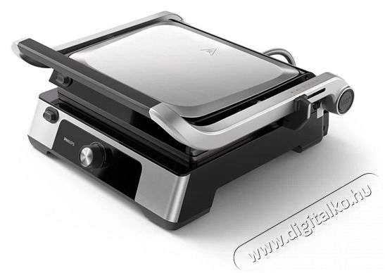 PHILIPS Series 5000 HD6301/90 ez&uuml;st kontakt grill Konyhai term&eacute;kek - Konyhai kisg&eacute;p (s&uuml;t&eacute;s / főz&eacute;s / hűt&eacute;s / &eacute;telk&eacute;sz&iacute;t&eacute;s) - Kontakt grill s&uuml;tő / s&uuml;tőlap - 502381