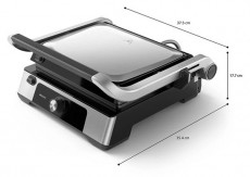 PHILIPS Series 5000 HD6301/90 ez&uuml;st kontakt grill Konyhai term&eacute;kek - Konyhai kisg&eacute;p (s&uuml;t&eacute;s / főz&eacute;s / hűt&eacute;s / &eacute;telk&eacute;sz&iacute;t&eacute;s) - Kontakt grill s&uuml;tő / s&uuml;tőlap - 502381