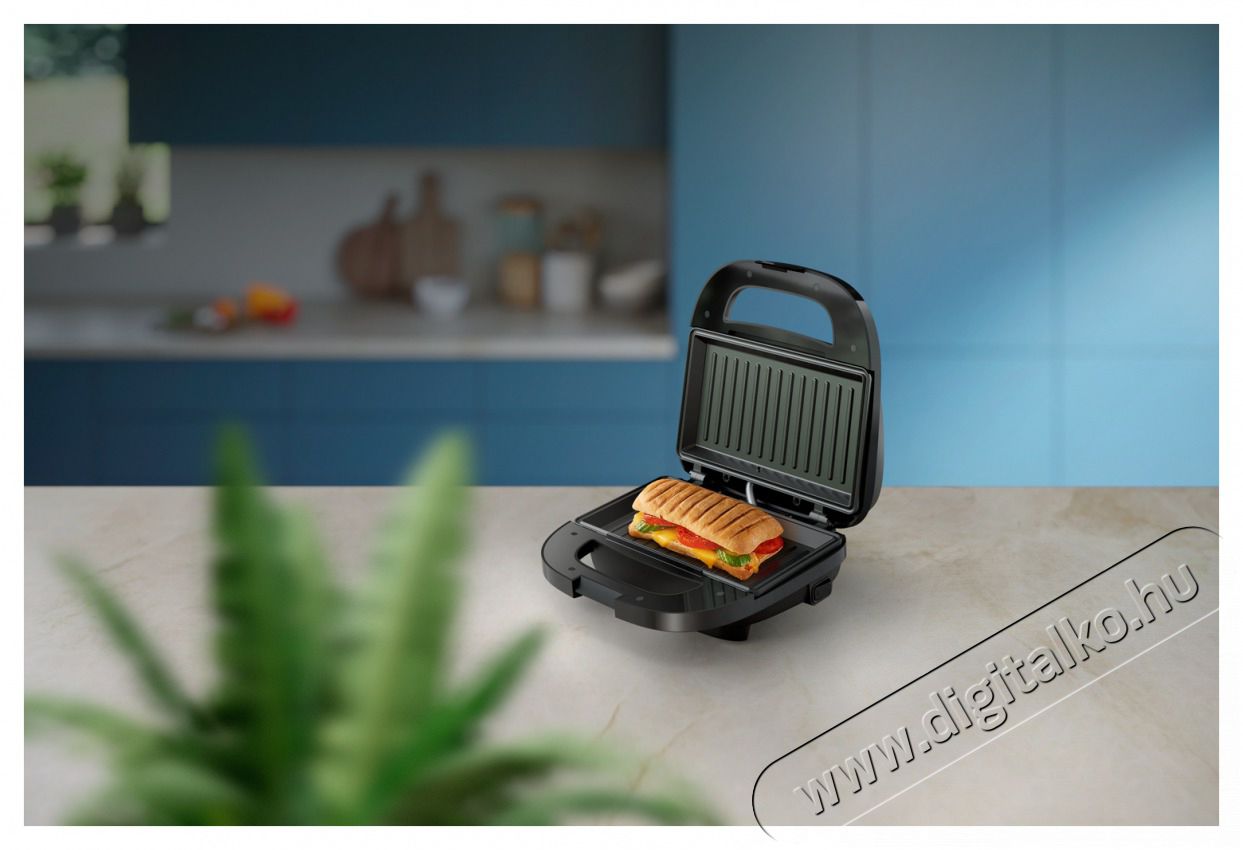 PHILIPS HD2330/90 SZENDVICSS&Uuml;TŐ Konyhai term&eacute;kek - Konyhai kisg&eacute;p (s&uuml;t&eacute;s / főz&eacute;s / hűt&eacute;s / &eacute;telk&eacute;sz&iacute;t&eacute;s) - Melegszendvics / gofri s&uuml;tő - 503034