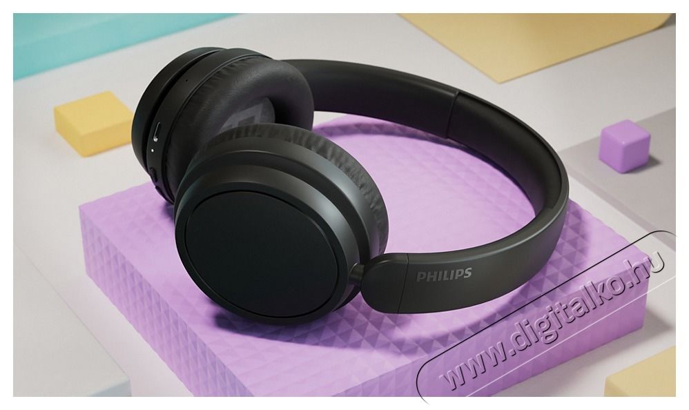 PHILIPS TAH5209BK/00 FEJHALLGAT&Oacute; BLUETOOTH Audio-Video / Hifi / Multim&eacute;dia - F&uuml;l &eacute;s Fejhallgat&oacute;k - Fejhallgat&oacute; - 508493