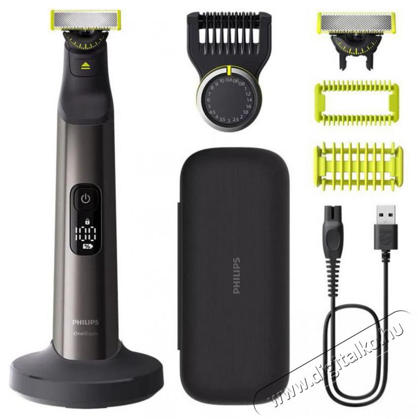 PHILIPS OneBlade Pro 360 QP6652/61 Sz&eacute;ps&eacute;g&aacute;pol&aacute;s / Eg&eacute;szs&eacute;g - Szőrtelen&iacute;tő / borotva - F&eacute;rfi borotva - 510611