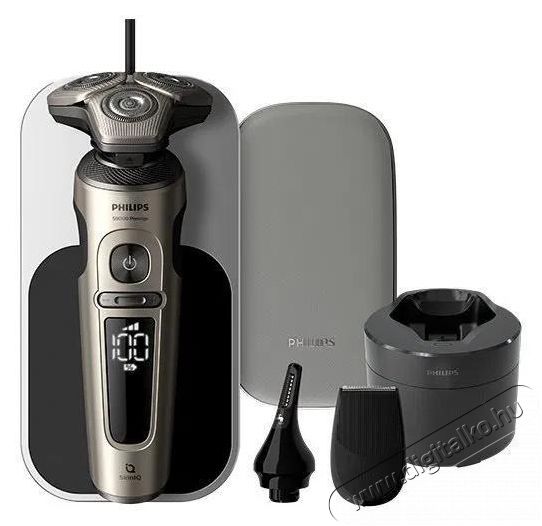 PHILIPS Series 9000 Prestige Wet & Dry SP9883/36 Sz&eacute;ps&eacute;g&aacute;pol&aacute;s / Eg&eacute;szs&eacute;g - Szőrtelen&iacute;tő / borotva - F&eacute;rfi borotva - 510617