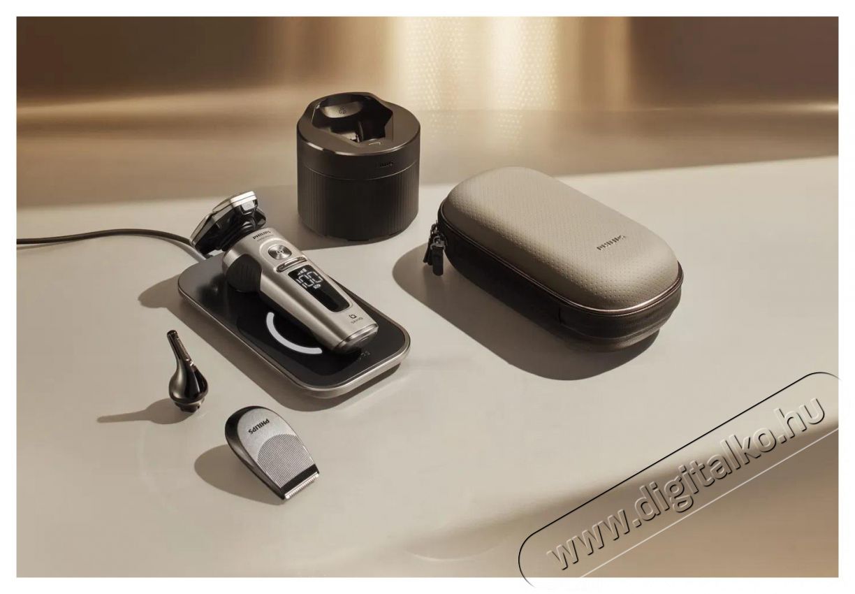 PHILIPS Series 9000 Prestige Wet & Dry SP9883/36 Sz&eacute;ps&eacute;g&aacute;pol&aacute;s / Eg&eacute;szs&eacute;g - Szőrtelen&iacute;tő / borotva - F&eacute;rfi borotva - 510617