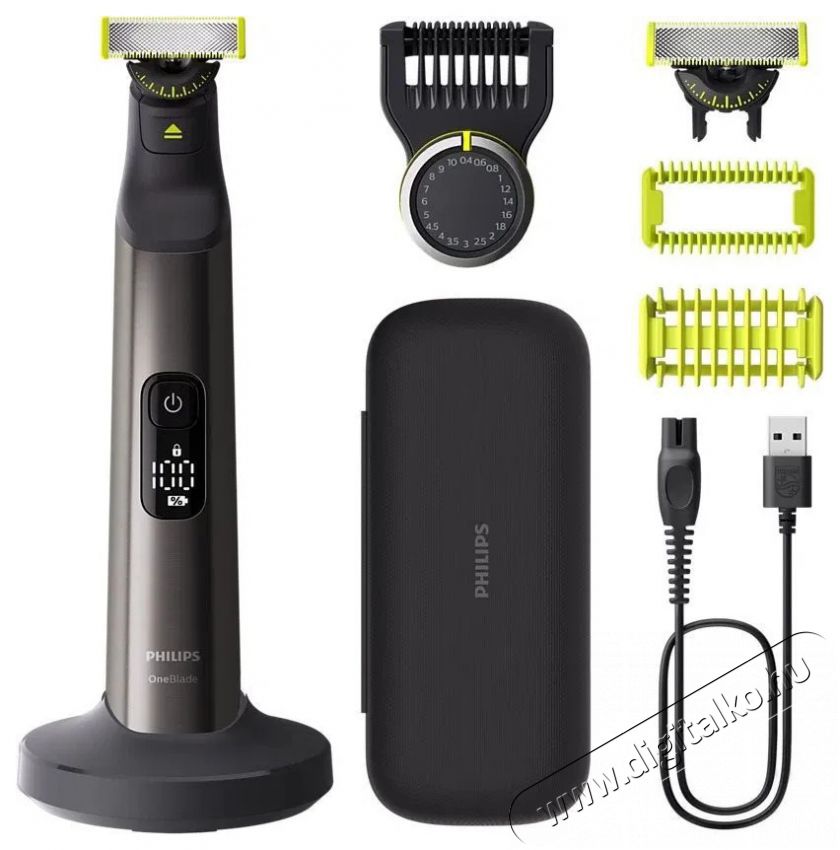 PHILIPS OneBlade Pro 360 QP6652/61 + Philips OneBlade First Shave QP1324/30 Sz&eacute;ps&eacute;g&aacute;pol&aacute;s / Eg&eacute;szs&eacute;g - Szőrtelen&iacute;tő / borotva - F&eacute;rfi borotva - 512164