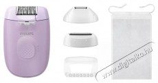 PHILIPS Series 4000 BRE257/00 lila epil&aacute;tor Sz&eacute;ps&eacute;g&aacute;pol&aacute;s / Eg&eacute;szs&eacute;g - Szőrtelen&iacute;tő / borotva - Női szőrtelen&iacute;tő - 513490