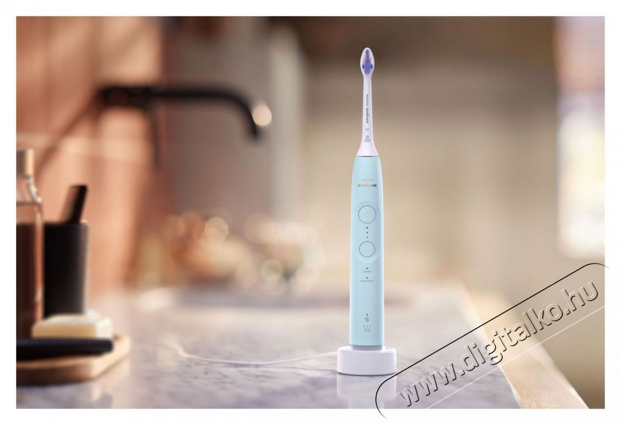 PHILIPS Sonicare 6100 HX7406/02 Elektromos fogkefe Sz&eacute;ps&eacute;g&aacute;pol&aacute;s / Eg&eacute;szs&eacute;g - Sz&aacute;j / fog &aacute;pol&aacute;s - Elektromos fogkefe - 525666