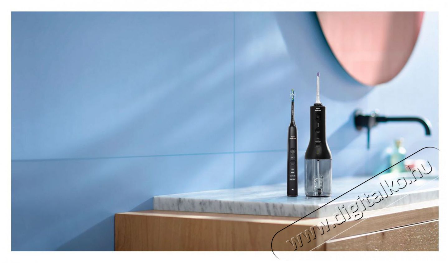 PHILIPS Sonicare 9000 DiamondClean &eacute;s Power Flosser HX3886/43 Elektromos fogkefe Sz&eacute;ps&eacute;g&aacute;pol&aacute;s / Eg&eacute;szs&eacute;g - Sz&aacute;j / fog &aacute;pol&aacute;s - Elektromos fogkefe - 525674