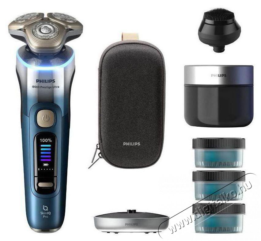 PHILIPS Series i9000 Prestige Ultra Day&Night Edice XP9406/65 Borotva Sz&eacute;ps&eacute;g&aacute;pol&aacute;s / Eg&eacute;szs&eacute;g - Szőrtelen&iacute;tő / borotva - F&eacute;rfi borotva - 525646