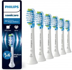 PHILIPS HX9046/87 Sonicare Premium Plaque Defence, 6 db Elektromos fogkefe fej Sz&eacute;ps&eacute;g&aacute;pol&aacute;s / Eg&eacute;szs&eacute;g - Sz&aacute;j / fog &aacute;pol&aacute;s - Elektromos fogkefe - 530303