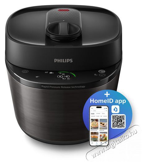 PHILIPS HD2151/40 t&ouml;bbfunkci&oacute;s kukta Konyhai term&eacute;kek - Konyhai kisg&eacute;p (s&uuml;t&eacute;s / főz&eacute;s / hűt&eacute;s / &eacute;telk&eacute;sz&iacute;t&eacute;s) - L&eacute;gkever&eacute;ses főzőg&eacute;p / elektromos kukta / multifunkci&oacute;s s&uuml;tő - 529882