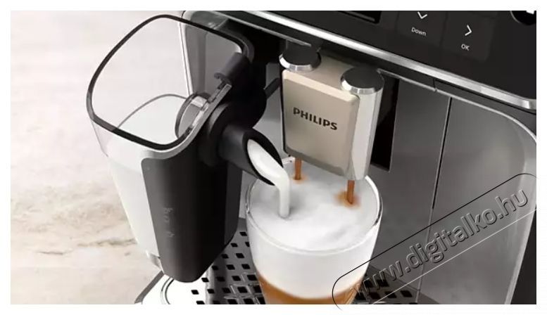 PHILIPS EP4449/70 series 4400 automata eszpressz&oacute;g&eacute;p Konyhai term&eacute;kek - K&aacute;v&eacute;főző / k&aacute;v&eacute;&ouml;rlő / kieg&eacute;sz&iacute;tő - Automata k&aacute;v&eacute;főző - 537678