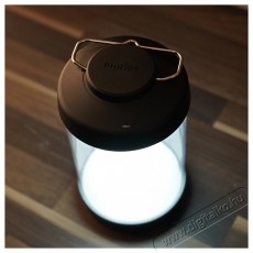 PHILIPS Cicero hordozhat&oacute; LED l&aacute;mpa, 6W, 180 lm, 5V, &aacute;ll&iacute;that&oacute; f&eacute;nyerőss&eacute;g, 1200 mA, IP54, 19,8 cm, fekete &Uacute;jdons&aacute;gok - &Uacute;j term&eacute;kek - 540465