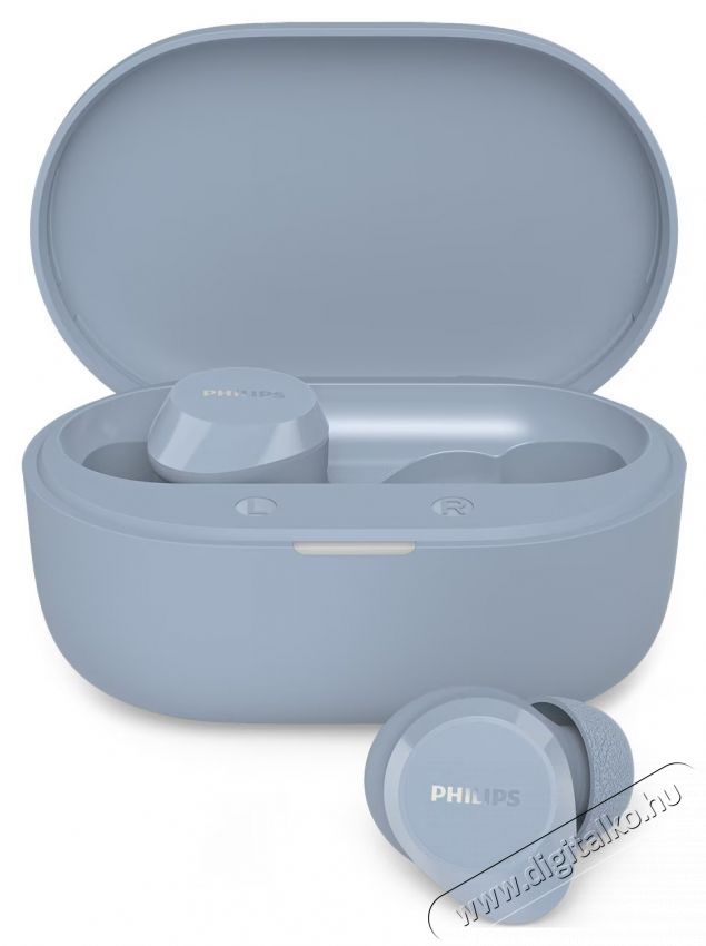 PHILIPS TAT1300LB/00 f&uuml;lhallgat&oacute;, TWS, Bluetooth 6.0, Mikrofon, IPX4, 24 &oacute;ra auton&oacute;mia, Vil&aacute;gosk&eacute;k Audio-Video / Hifi / Multim&eacute;dia - F&uuml;l &eacute;s Fejhallgat&oacute;k - F&uuml;lhallgat&oacute; mikrofonnal / headset - 540451