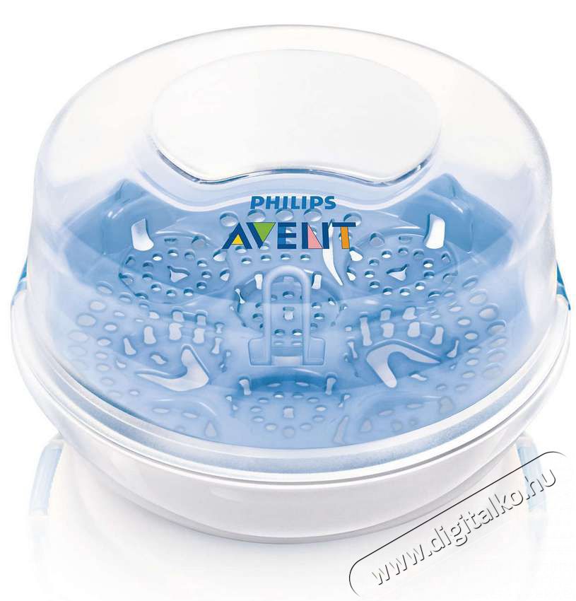 PHILIPS SCF281/02 Avent mikrohull&aacute;m&uacute; gőzsteriliz&aacute;l&oacute; Sz&eacute;ps&eacute;g&aacute;pol&aacute;s / Eg&eacute;szs&eacute;g - Baba mama term&eacute;k - Steriliz&aacute;l&oacute; - 299056