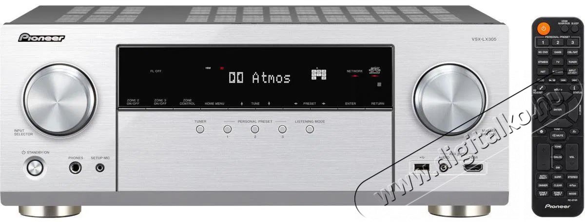 Pioneer VSX-LX305-S Audio-Video / Hifi / Multim&eacute;dia - Hifi - Sztere&oacute; - CD / DVD / Multim&eacute;dia lej&aacute;tsz&oacute;s r&aacute;di&oacute;erős&iacute;tő - 511489