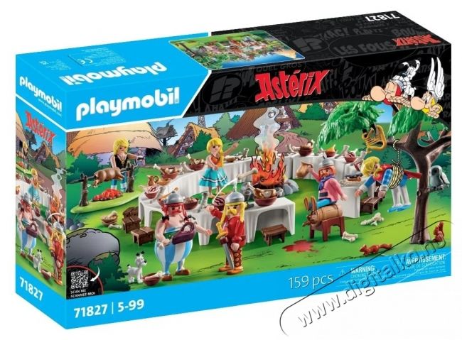 PLAYMOBIL 71827 Asterix  Falusi lakoma H&aacute;ztart&aacute;s / Otthon / K&uuml;lt&eacute;r - J&aacute;t&eacute;k / Sport - J&aacute;t&eacute;kfigura - 532057