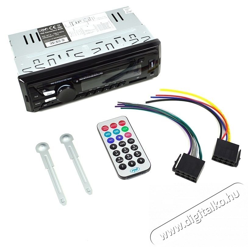 PNI Clementine 8440 MP3 aut&oacute;r&aacute;di&oacute; Aut&oacute;hifi / Aut&oacute; felszerel&eacute;s - Aut&oacute;r&aacute;di&oacute; fejegys&eacute;g - Aut&oacute;r&aacute;di&oacute; fejegys&eacute;g - 535507