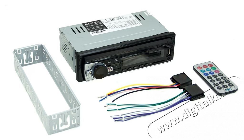 PNI Clementine 8428BT aut&oacute;s r&aacute;di&oacute; csomag MP3 lej&aacute;tsz&oacute;val Aut&oacute;hifi / Aut&oacute; felszerel&eacute;s - Aut&oacute;r&aacute;di&oacute; fejegys&eacute;g - Aut&oacute;r&aacute;di&oacute; fejegys&eacute;g - 535542