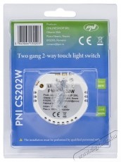 PNI L&eacute;tras fejkapcsol&oacute; &eacute;s dupla keresztfejes kapcsol&oacute; CS202W &uuml;veg&eacute;rintkezővel, feh&eacute;r LED jelzővel, 800W / kapcsol&oacute; H&aacute;ztart&aacute;s / Otthon / K&uuml;lt&eacute;r - Vil&aacute;g&iacute;t&aacute;s / elektromoss&aacute;g - L&aacute;mpa kieg&eacute;sz&iacute;tő - 540479