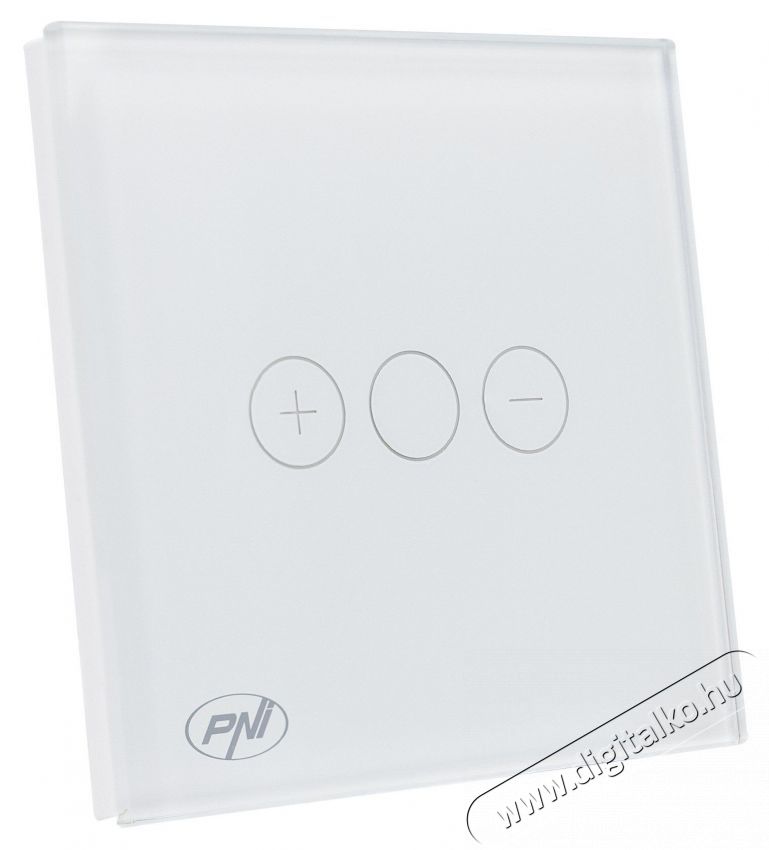 PNI SafeHome DIM101 egyszerű kapcsol&oacute; &eacute;rint&eacute;ssel &eacute;s f&eacute;nyerő-szab&aacute;lyz&oacute;val, 1X700W, fesz&uuml;lts&eacute;g alatt, nulla n&eacute;lk&uuml;l, &uuml;veg, feh&eacute;r H&aacute;ztart&aacute;s / Otthon / K&uuml;lt&eacute;r - Vil&aacute;g&iacute;t&aacute;s / elektromoss&aacute;g - L&aacute;mpa kieg&eacute;sz&iacute;tő - 540478