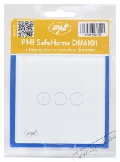 PNI SafeHome DIM101 egyszerű kapcsol&oacute; &eacute;rint&eacute;ssel &eacute;s f&eacute;nyerő-szab&aacute;lyz&oacute;val, 1X700W, fesz&uuml;lts&eacute;g alatt, nulla n&eacute;lk&uuml;l, &uuml;veg, feh&eacute;r H&aacute;ztart&aacute;s / Otthon / K&uuml;lt&eacute;r - Vil&aacute;g&iacute;t&aacute;s / elektromoss&aacute;g - L&aacute;mpa kieg&eacute;sz&iacute;tő - 540478