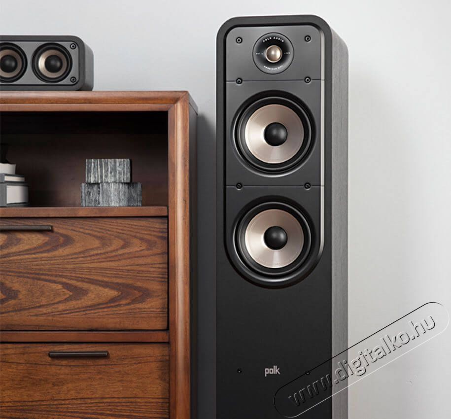 Polk Audio Signature S55E &aacute;ll&oacute; hangsug&aacute;rz&oacute; /p&aacute;r - fekete Audio-Video / Hifi / Multim&eacute;dia - Hangfal - Hangfalszett - Polc / &aacute;llv&aacute;nyos/ h&aacute;tt&eacute;r hangsug&aacute;rz&oacute; - 344598