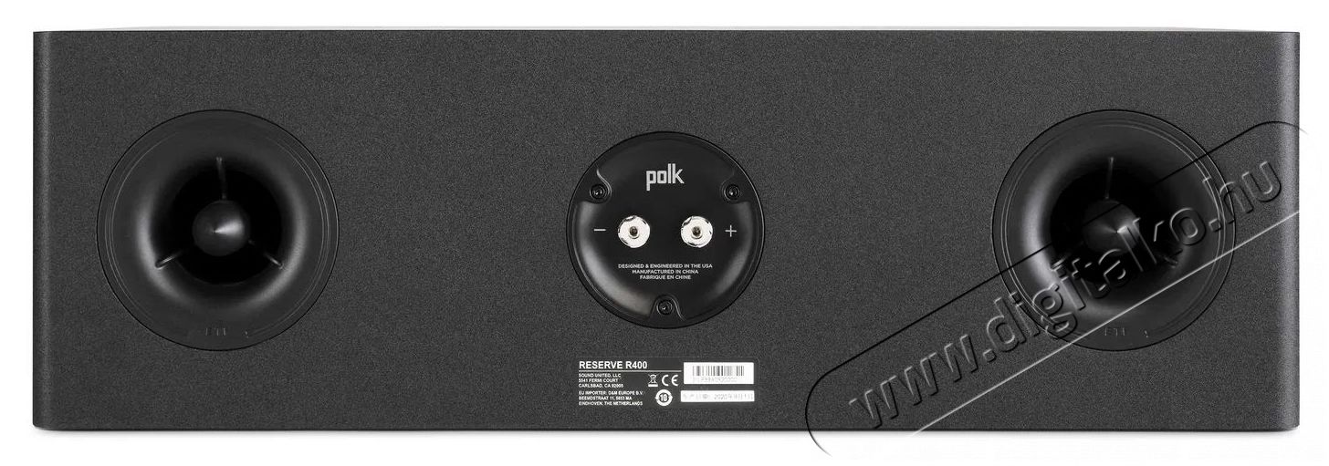 Polk Reserve R400 - fekete Audio-Video / Hifi / Multim&eacute;dia - Hangfal - Hangfalszett - Centersug&aacute;rz&oacute; - 511505