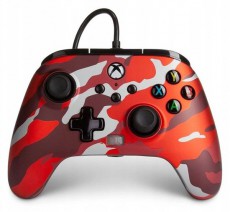 POWERA 1525942-01 Enhanced Wired Xbox Series X|S/Xbox One/PC vezetékes Red Camo piros kontroller Iroda és számítástechnika - Játék konzol - Xbox One konzol - 513848