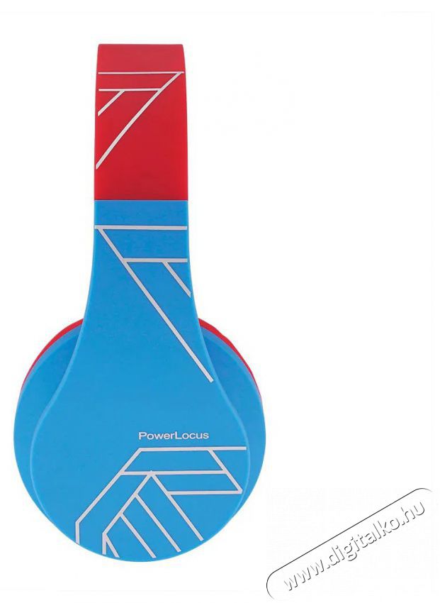 PowerLocus P1 Kids Red/Blue Audio-Video / Hifi / Multim&eacute;dia - F&uuml;l &eacute;s Fejhallgat&oacute;k - Fejhallgat&oacute; - 519060