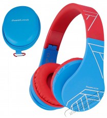 PowerLocus P1 Kids Red/Blue Audio-Video / Hifi / Multim&eacute;dia - F&uuml;l &eacute;s Fejhallgat&oacute;k - Fejhallgat&oacute; - 519060