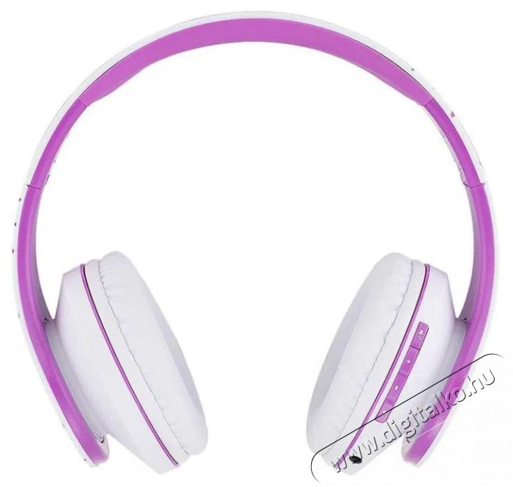 PowerLocus P2 White/Violet Audio-Video / Hifi / Multim&eacute;dia - F&uuml;l &eacute;s Fejhallgat&oacute;k - Fejhallgat&oacute; mikrofonnal / headset - 519069